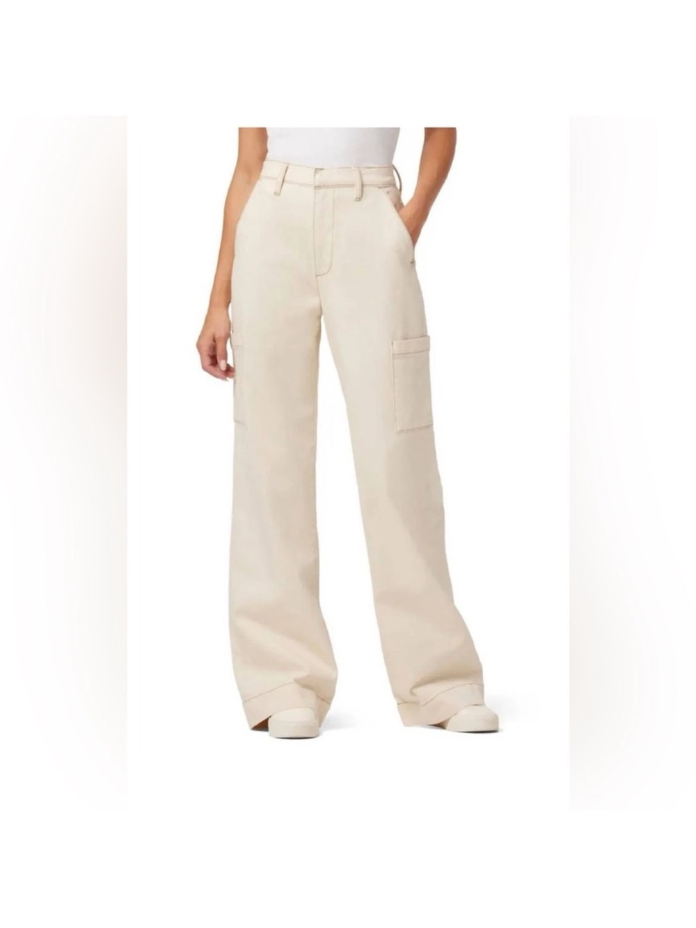 Joe's Jeans Ecru Cargo Jeans | 28